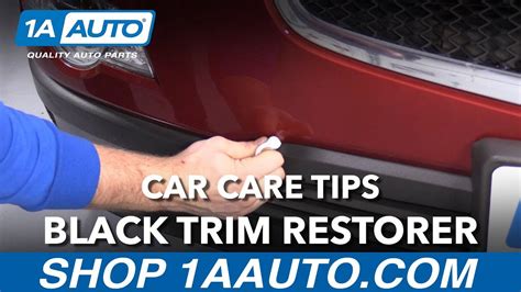 Car trim restoration with the power of black magic
